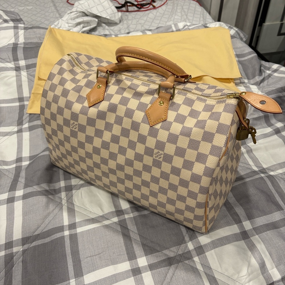 Louis Vuitton Damier Ebene Speedy 35-